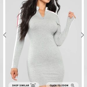 Reved and ready zip dress